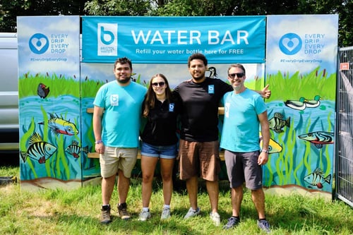 Serving up fresh water to over 200,000 music lovers