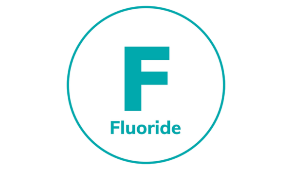 A icon of the fluoride periodic symbol